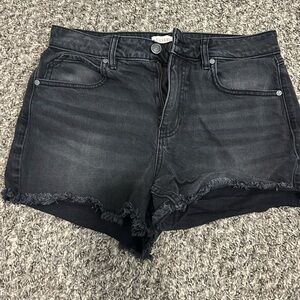 Shyanne Women's Black Jean Shorts